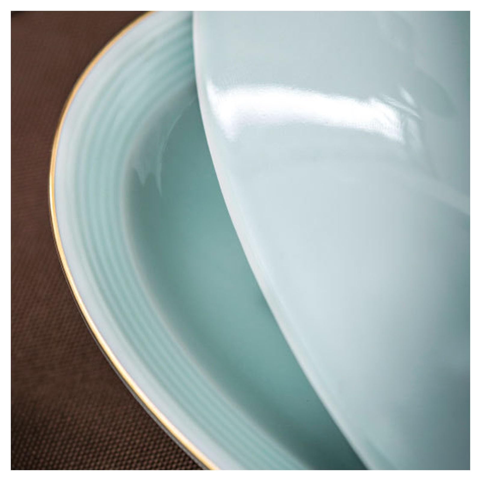 Scaldavivande da buffet, scaldavivande rotondo in ceramica con coperchi, ideale per matrimoni, ristoranti e buffet, vassoio per alimenti per catering, eventi