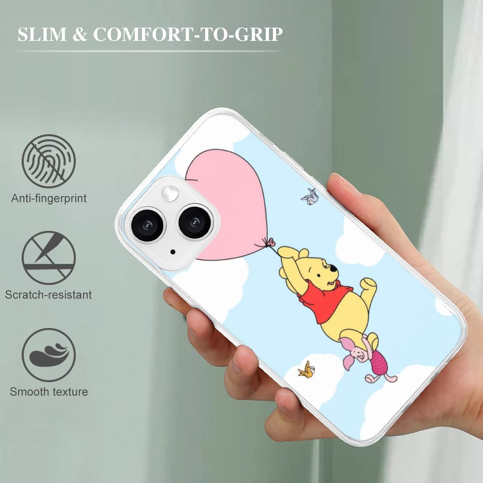 Amazon | かわいいクマ漫画動物iPhone13porシリーズ携帯電話ケース 