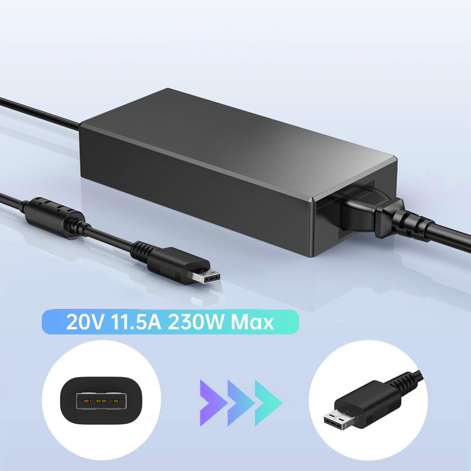 純正 MSI 240W ACアダプター プラグ Square tip Amazon.co.jp: 240W 20V 12A aCアダプター, MSI用です aC