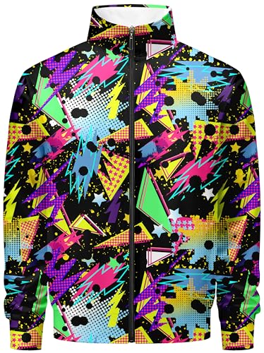 001 80s/90s Outfit for Men, Sweatsuit Set, Tracksuit, 01-S2