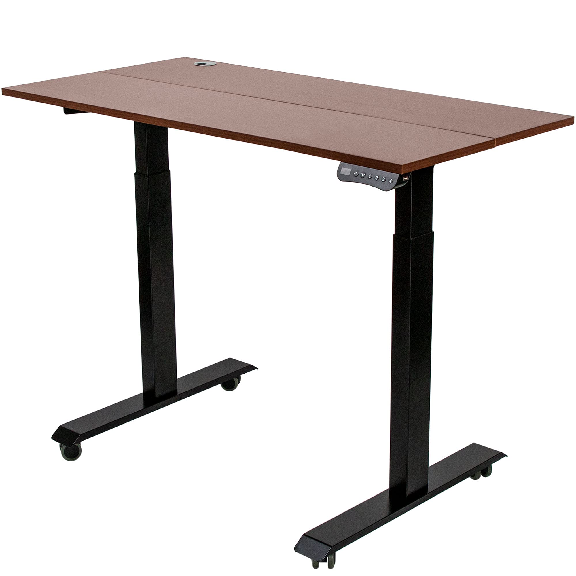 Buy Electric Height Adjustable Standing Desk 48 x 24 Inches Full Sit