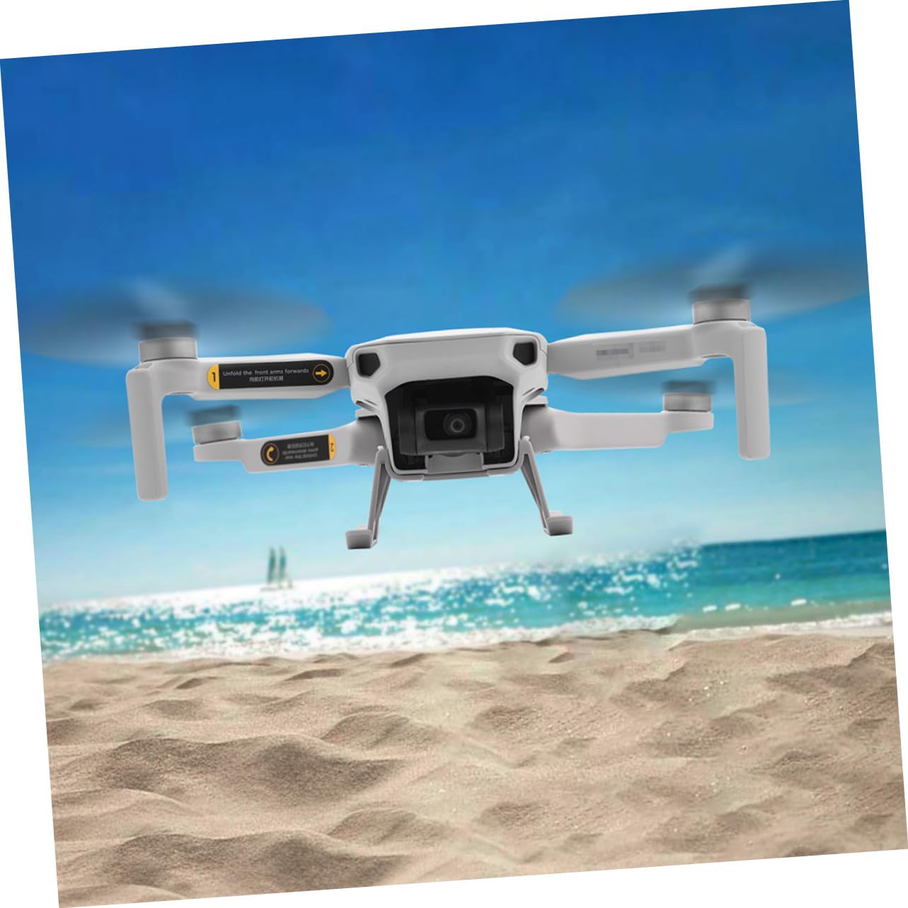 Protector de y Tren de Aterrizaje Extendido para Dron Mini Patas Elevadoras de Diseño Anti-colisión y para Drones de Bolsillo