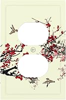 Vista 141 de Turquesa Aqua Teal Flower Floral Girasol Daisy Dahlia 2 Gang interruptor de interruptor de luz Cubierta de pared Placa de pared Mariposa Mujer Niña