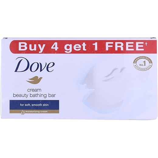 Dove Beauty Bar Combo Pack - 5 Piece 100g