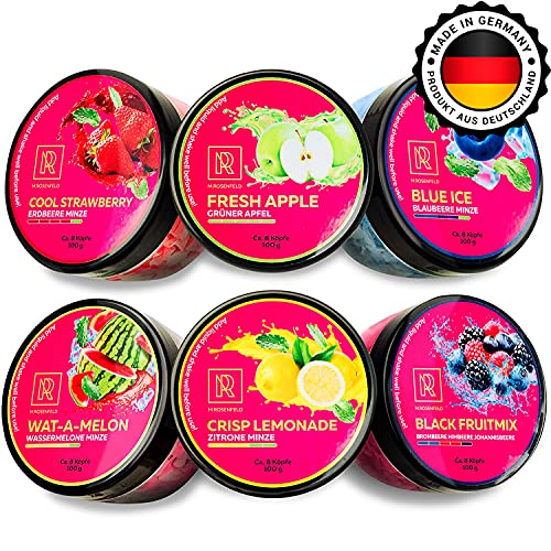 M.ROSENFELD Premium Piedras de vapor para cachimba Shisha, sin nicotina