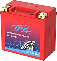 Vista 1 de Lithium Motorcycle Battery YTX14-BS 12V Lithium Powersport Battery with Smart Battery Management System, LiFePO4 Engine Start Battery 9H 600CCA
