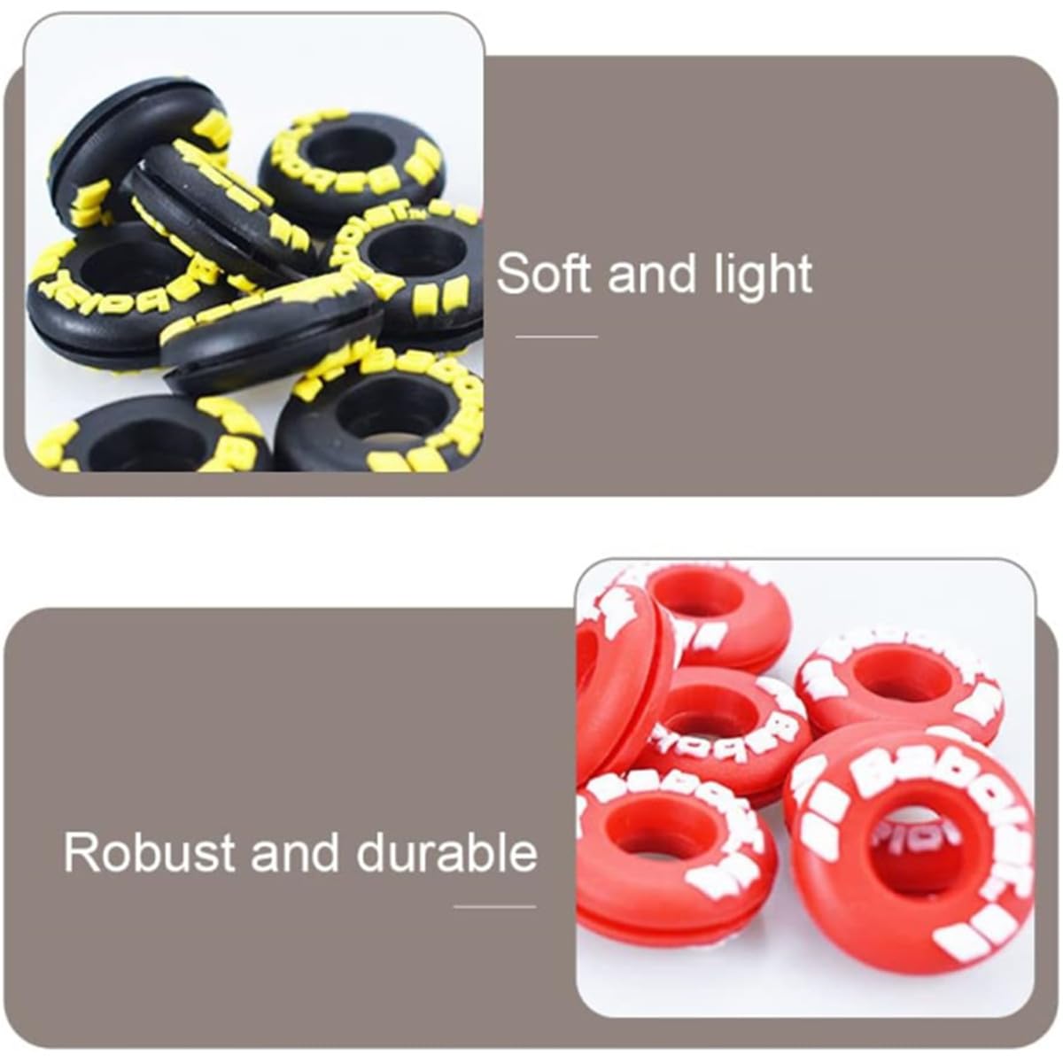 Amortisseurs De Vibrations Pour Raquette De Tennis - Lot De 6 En Silicone, Réduit Les Chocs, Améliore Le Contrôle