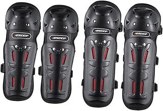 SUPVOX Equipamento De Equitação De Motocicleta 4 Peças Equipamento De Ciclismo Equipamento De Equitação Masculino Joelheiras Protetores De Pulso Para Adultos Protetores De Equitação De