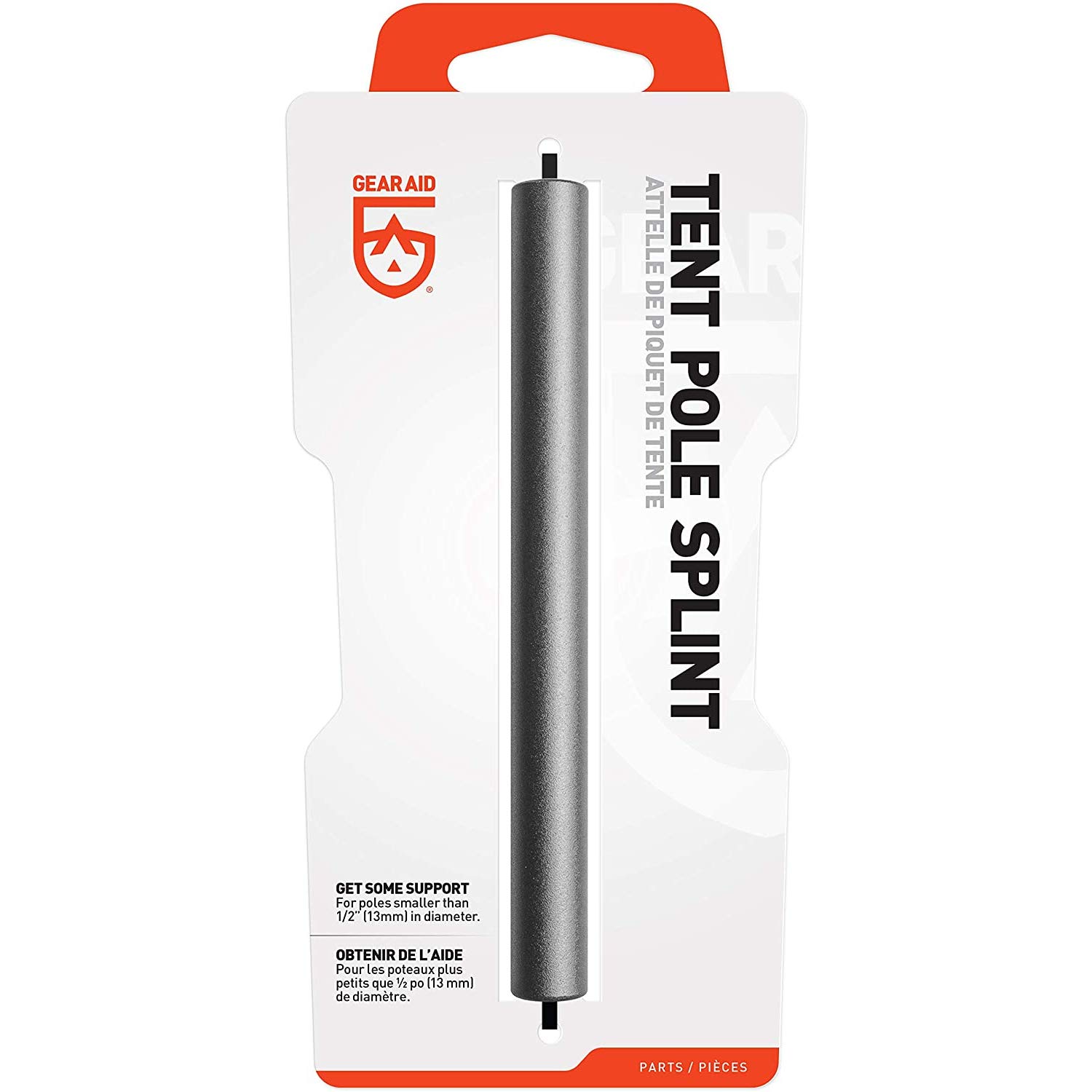 Gear Aid Tent Pole Splint, Part, 1/2" Gray-image-14