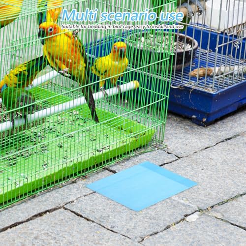 Protectores absorbentes para jaulas facilitan la limpieza de periquitos 5
