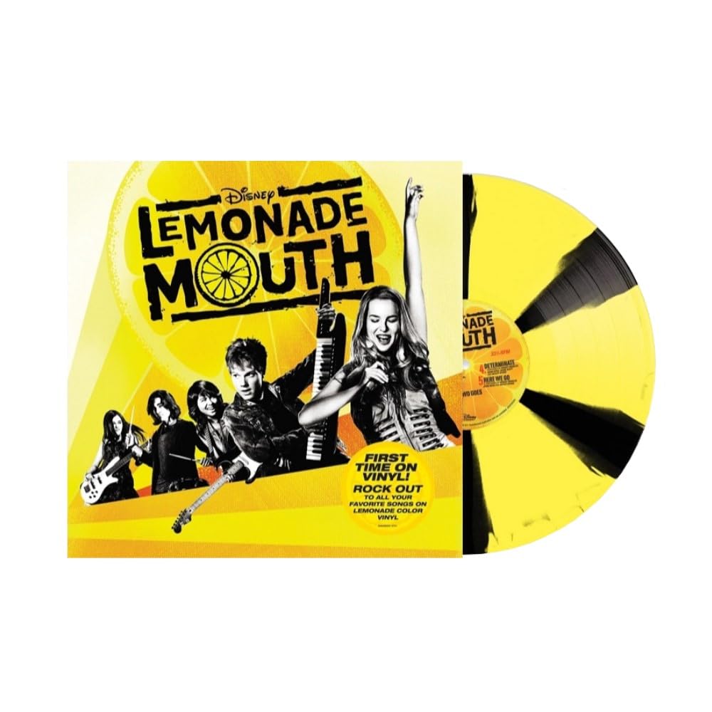 Lemonade Mouth Soundtrack Exclusive Limited Yellow/Black Cornetto