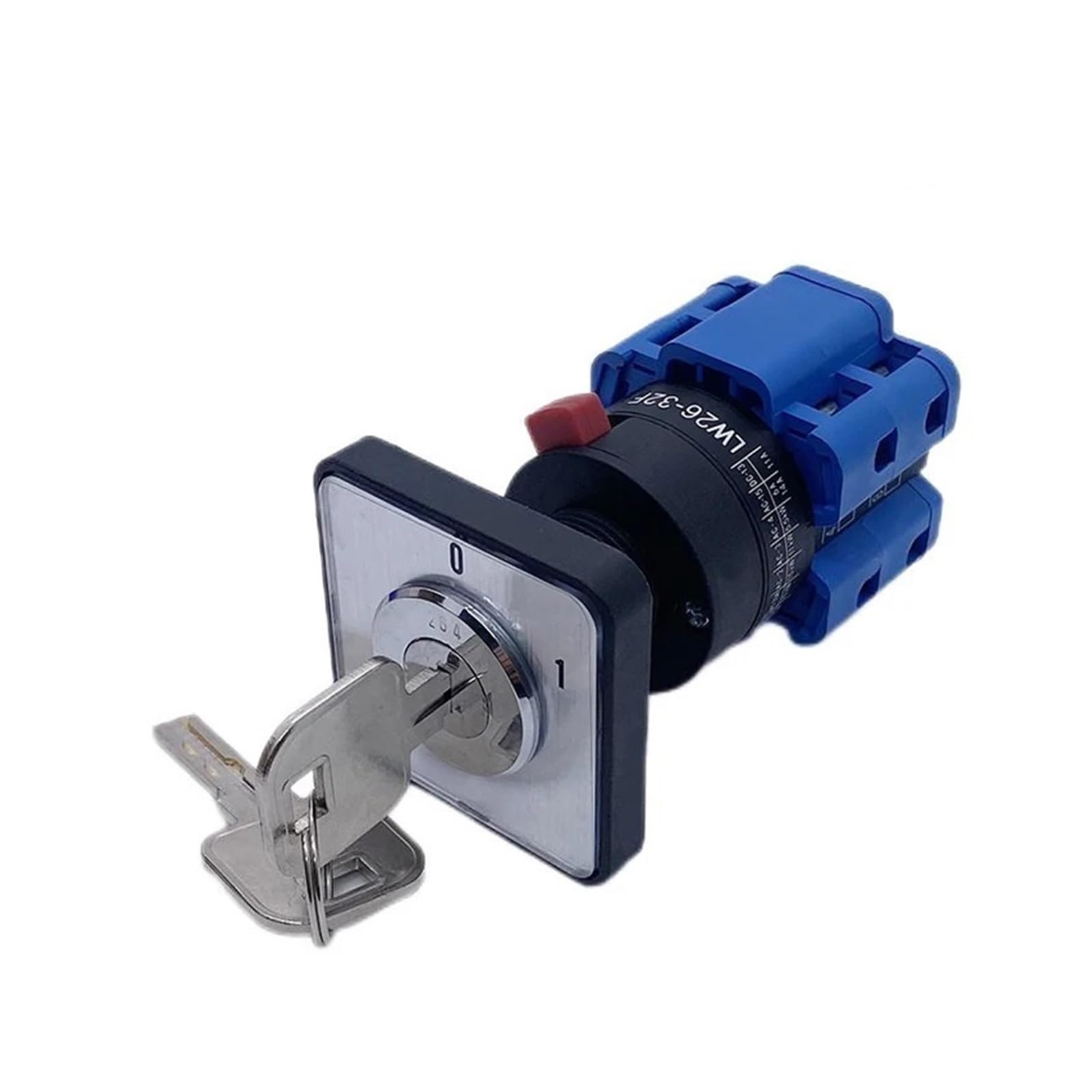 JGNAYRKJQI LW26-32F Off-ON Lock Key Three-Phase Power Cut-Off Main Control Wire On-Off Universal 32A Cam Rotary Switch 380V