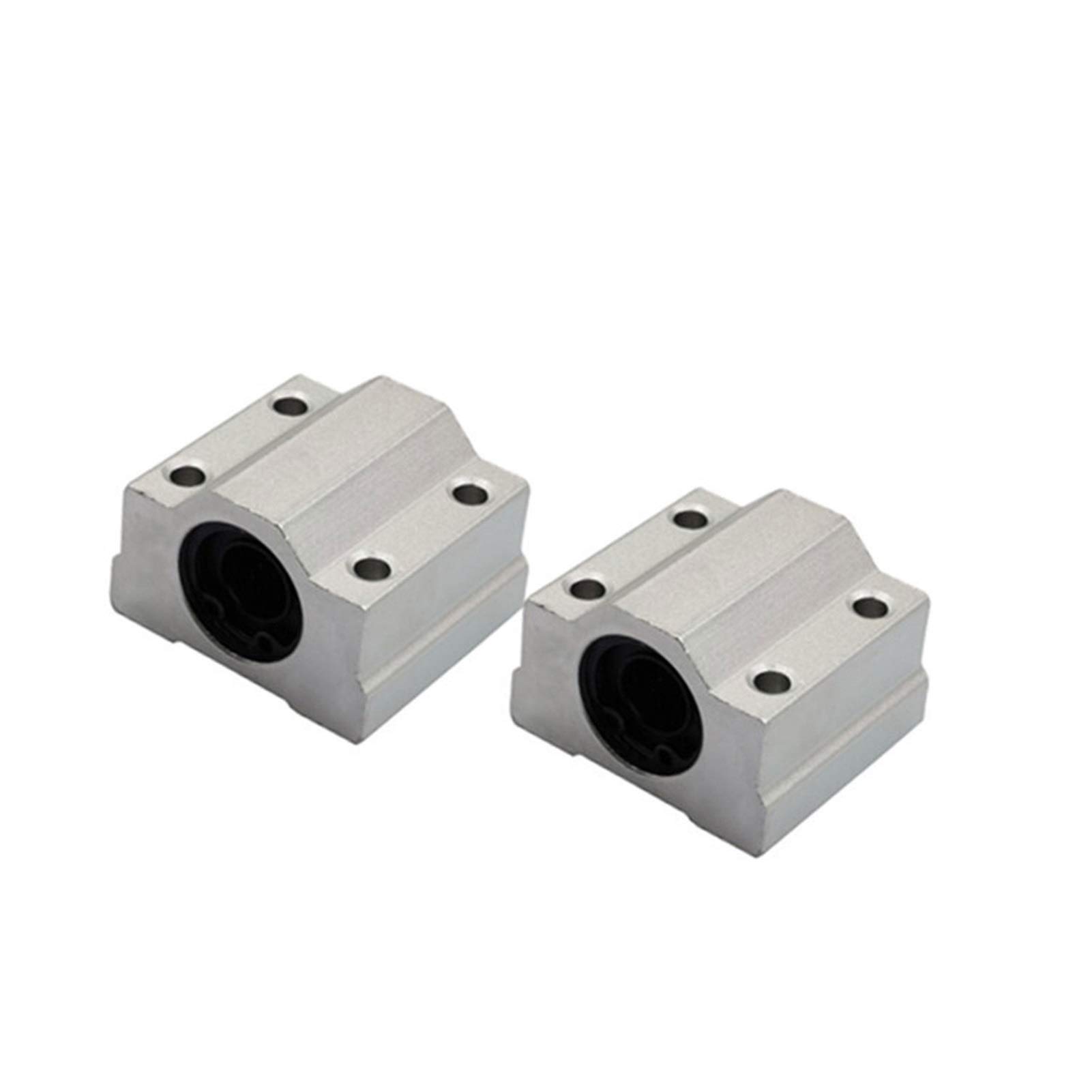 2 glissières à roulement à mouvement linéaire, type SCS8UU, SCS10UU, SCS12UU, SCS16UU, longueur 8-16 mm, principalement utilisées for les pièces CNC, les pièces d'imprimante 3D, les machines-outils de