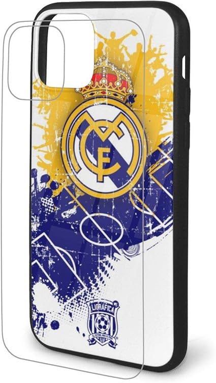 Amazon レアルマドリード Iphone 11 11 Pro 11 Pro Max 用ソフトケース 携帯カバー Tpu 強化ガラス背面 耐衝撃 黄ばみなし 軽量 指紋防止 擦り傷防止 全面保護 家電 カメラ オンライン通販