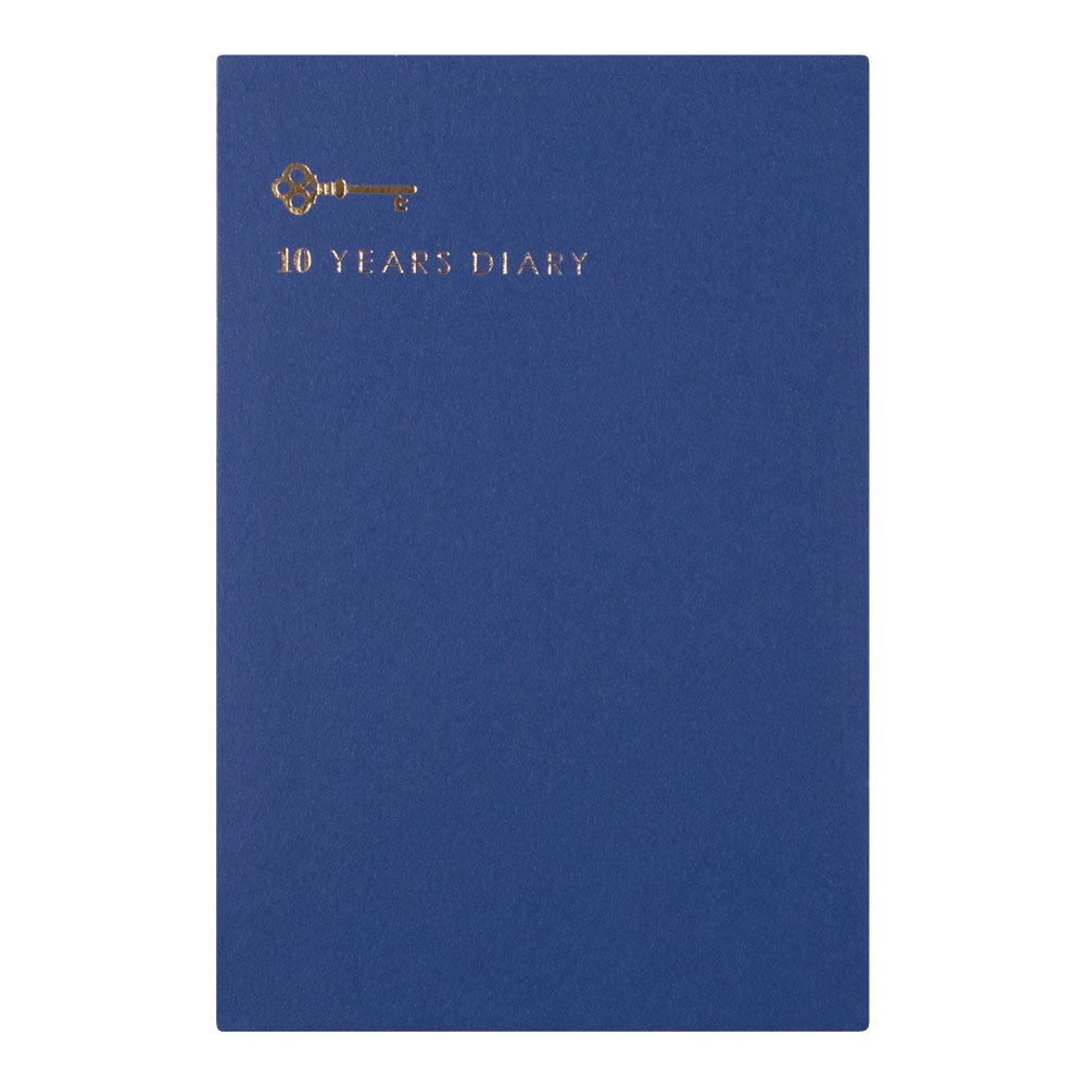Design Phil green diary 10 years continuous use door navy blue 12397006