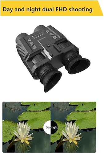 Miniatura 6 de Aetheria NV8000 - Gafas de visión nocturna montadas en la cabeza, prismáticos de visión nocturna infrarroja 3D 4K con tarjeta de memoria de 32 GB,