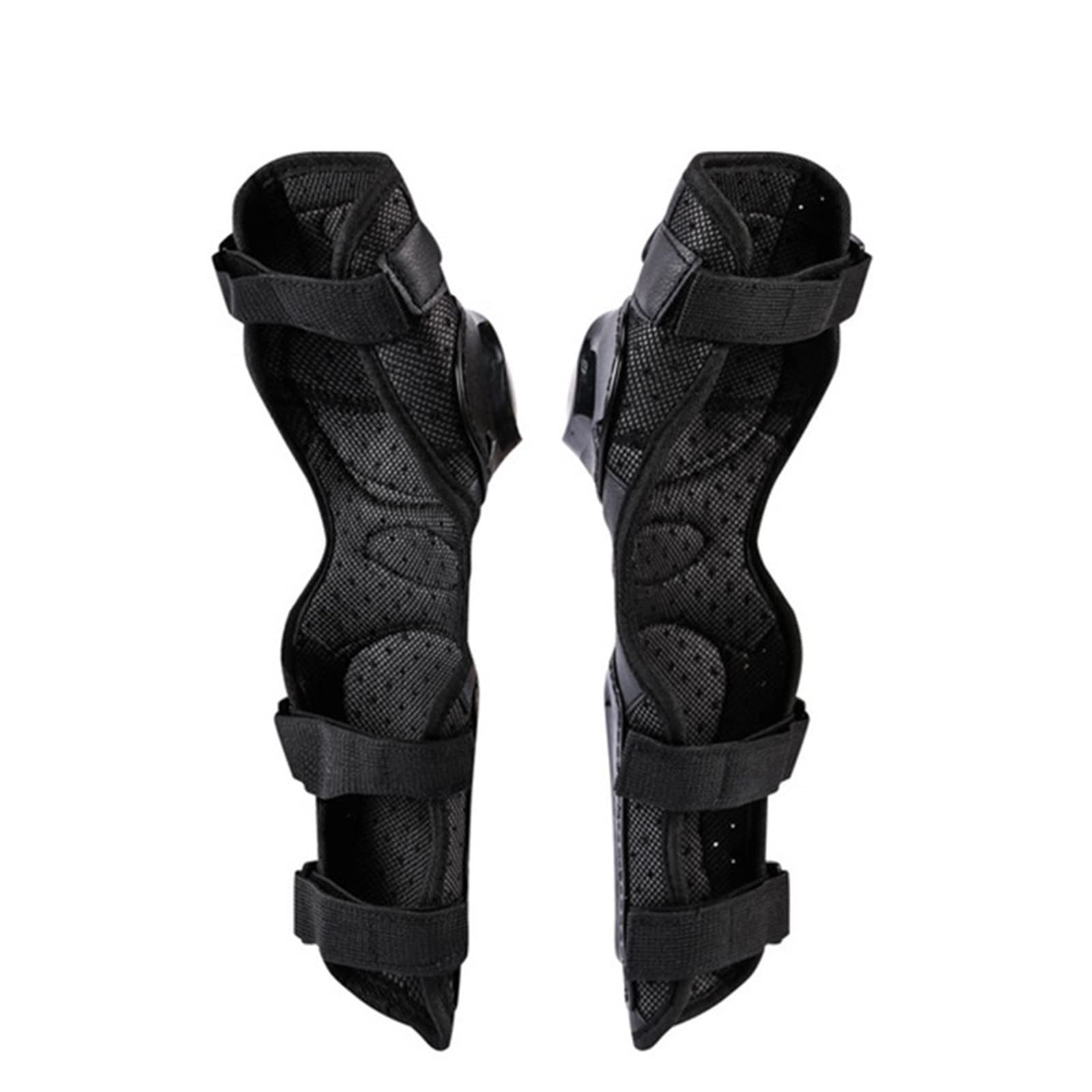4Pc Motorrad Lange Knieschützer Ellenbogenschutz Motorrad Racing Outdoor SportsThick Edelstahl Schutzausrüstung Set