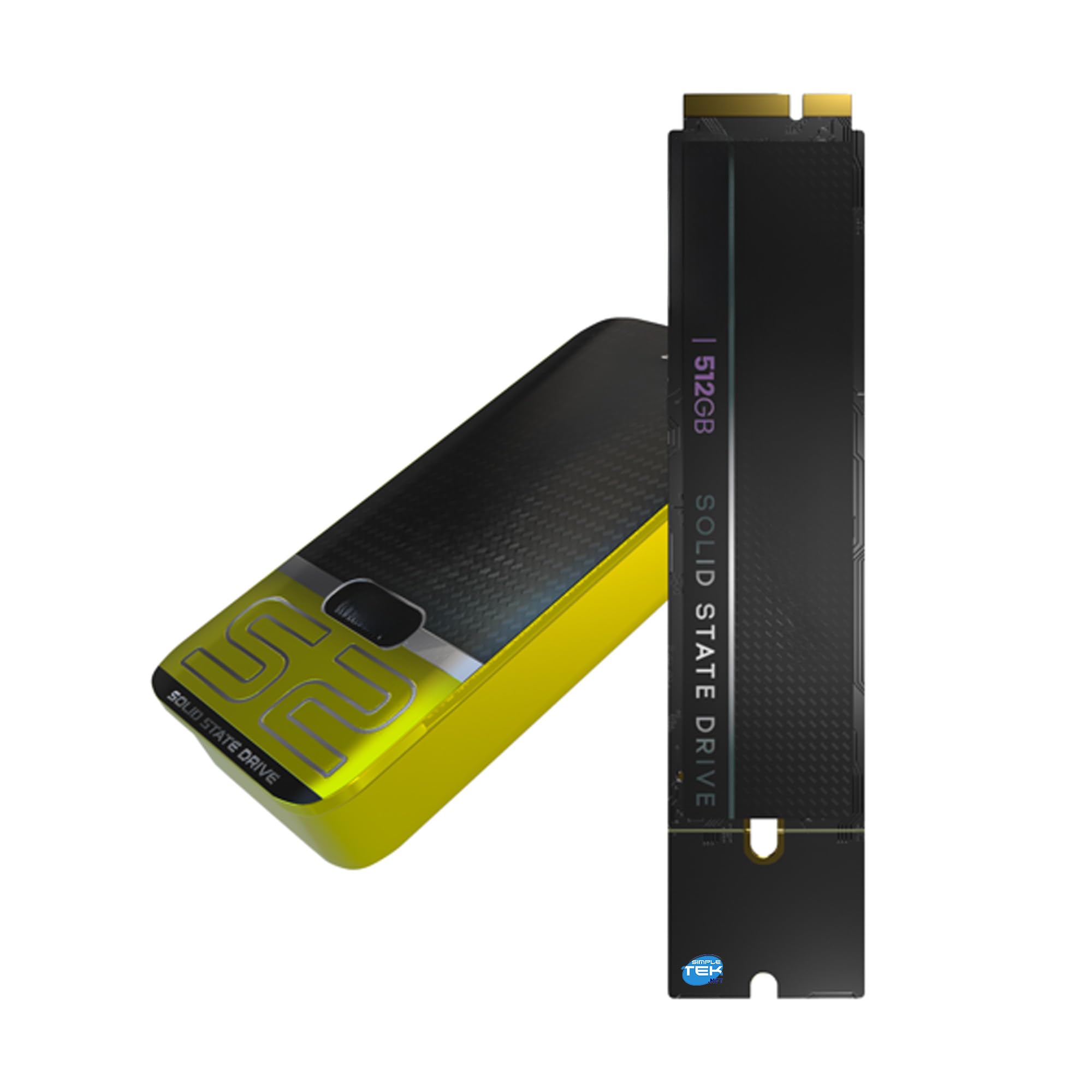 SIMPLETEK - SSD 512GB compatibile con MACBOOK AIR A1465 A1466 A1425 A1398