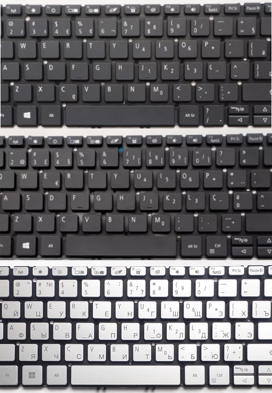 Nouveau Clavier brésilien Portugais Russe Royaume-uni for