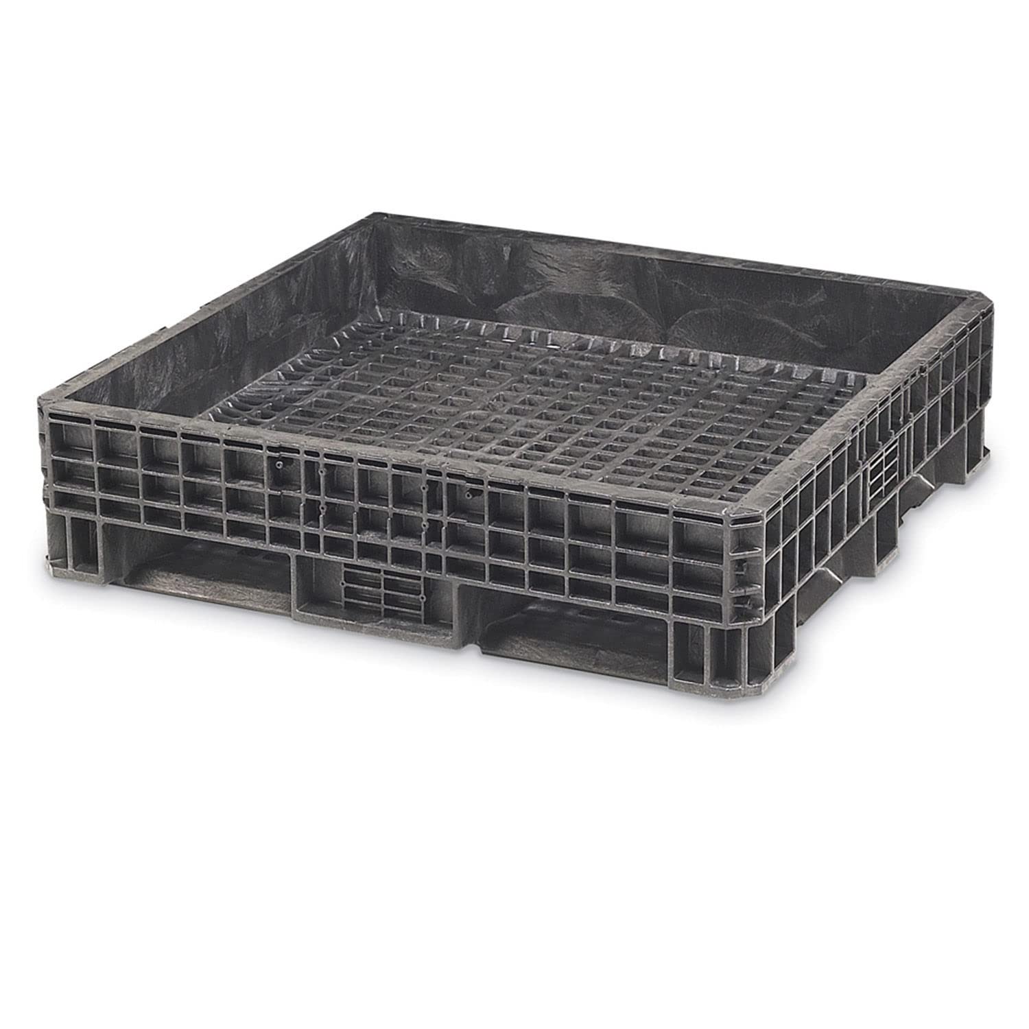 Orbis Heavy-Duty Bulkpak Containers, Black, 45X48X21