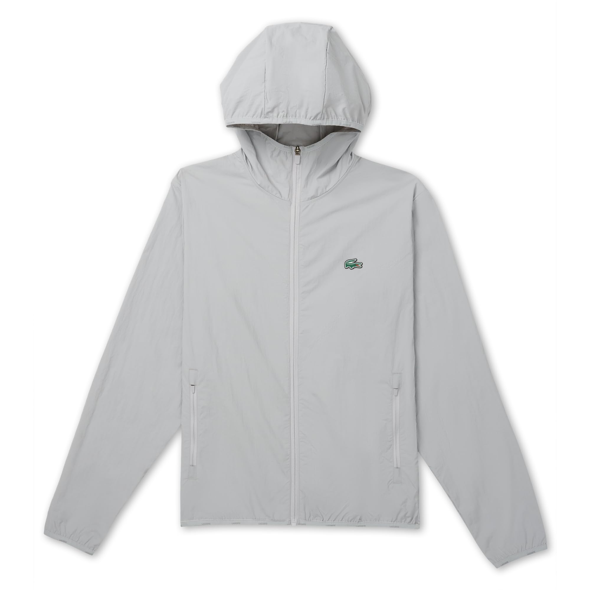 

                                                    Lacoste Men's Zipped Packable Windbreaker, Elephan