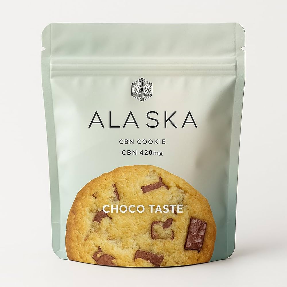 Amazon.co.jp: 【超高濃度】 ALASKA CBN クッキー 420mg CBD 100mg