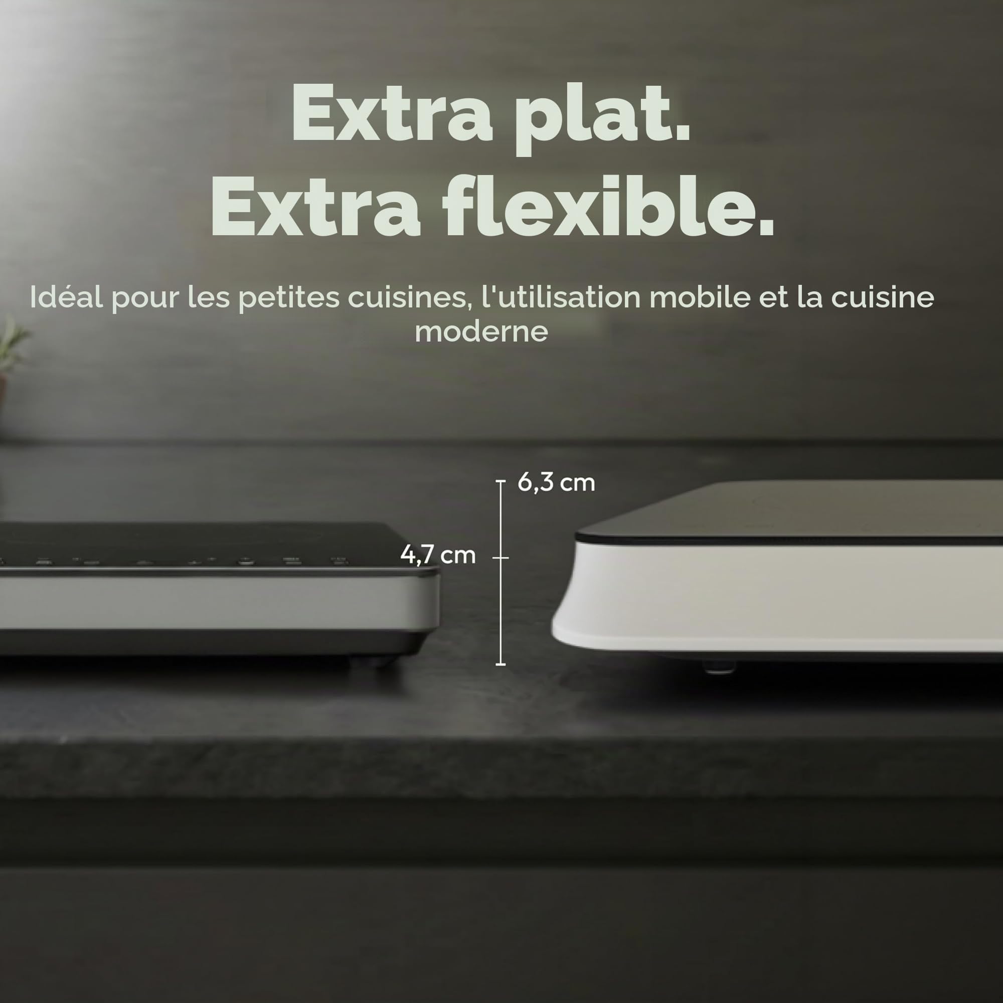 MEDION IC20D Plaque induction 2 foyers 3500 W extra plate | 8 programmes automatiques, mode DIY, écran LED, commande tactile, surface verre sans joint