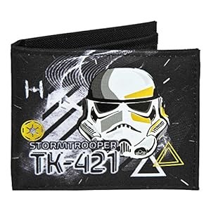 Undercover SWOP7720 portemonnee, Star Wars Galaxy, ca. 11 x 9 x 1,5 cm.