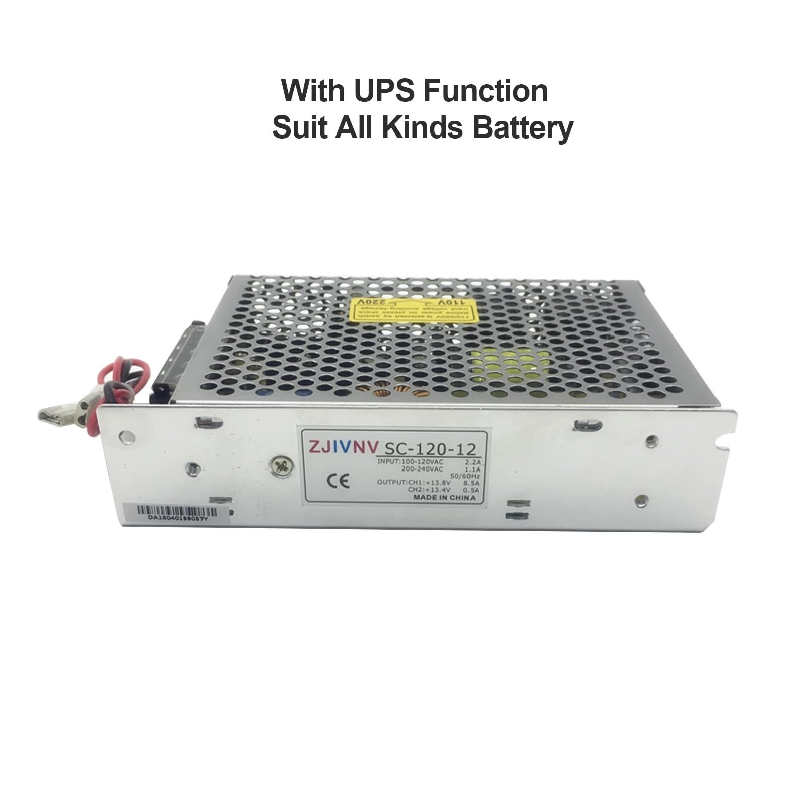 Funkcja ładowania UPS 12V 24V zasilacz impulsowy uniwersalny 35W 60W 120W 180W 350W 13.8V 27.6V ładowanie monitora baterii(SC-350-24 Lead acid)