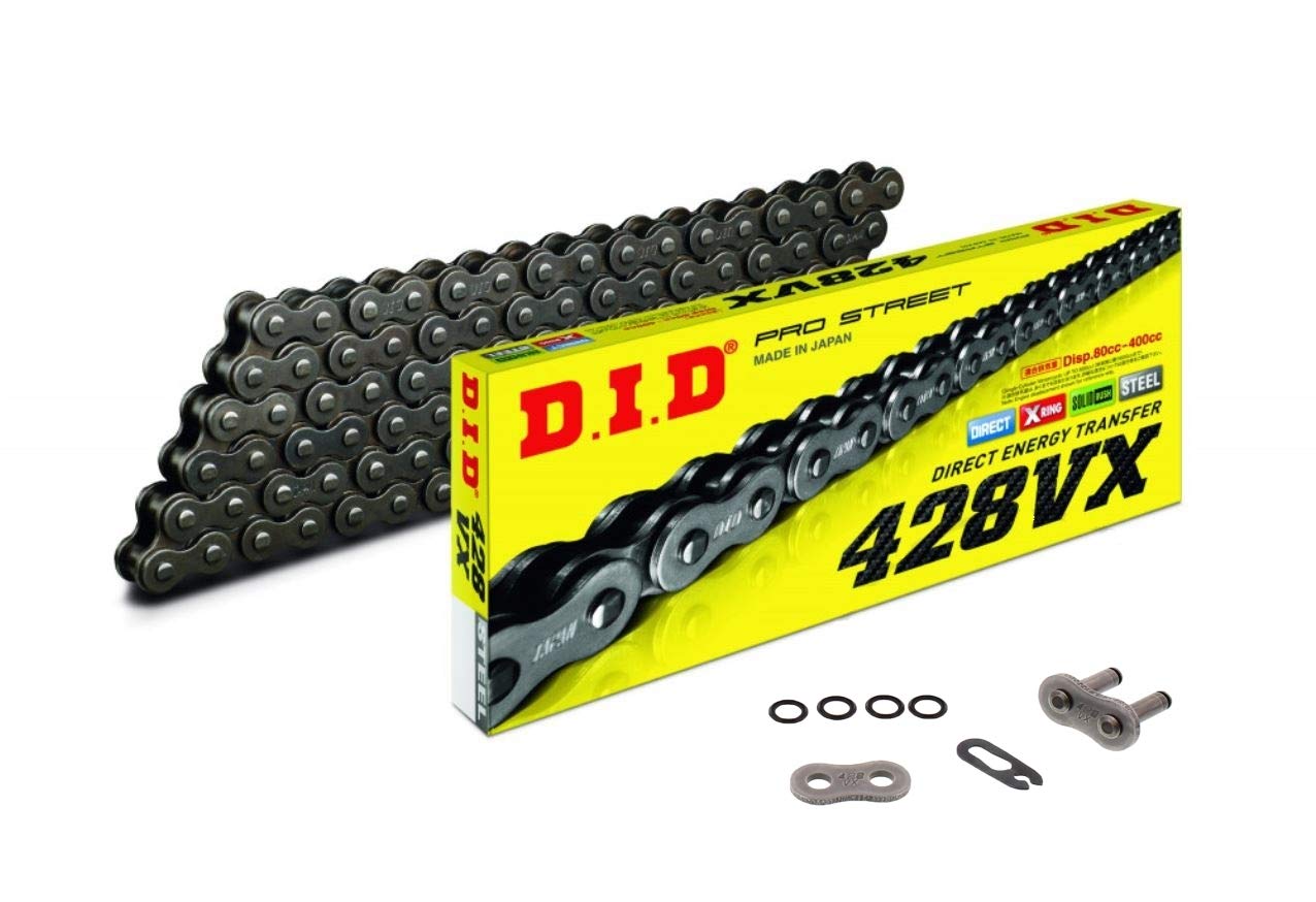 DID 428VX X-Ring Kettensatz verstärkt für Yamaha MT 125 YZF-R 125, 14-48-132