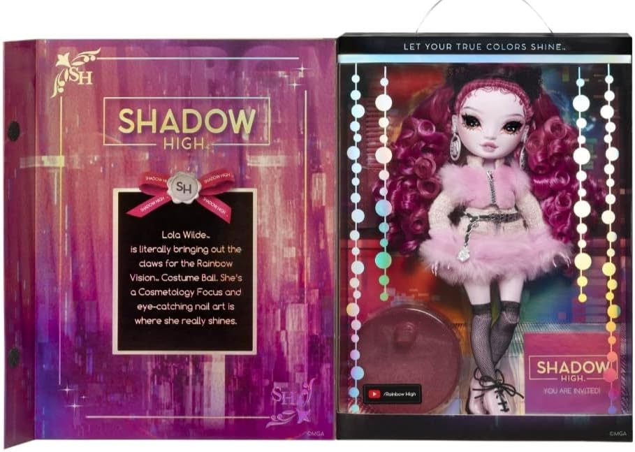 Rainbow Vision Costume Ball Rainbow High Doll - Fashion Collectors Doll - 11 inch (Lola Wilde)