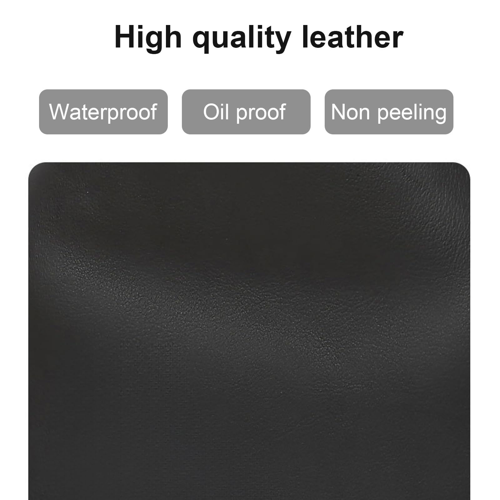 Delantal Impermeable A Prueba De Aceite, Estilo Una Sola Pieza Sin Mangas, Cuero, Delantal Carnicero Resistente Desgaste Y A La Suciedad, Adecuado Para Cocinar, Hornear Otras Escenas En La Cocina