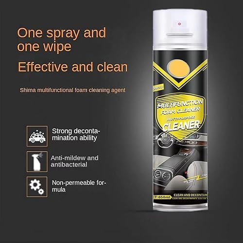 Miniatura 5 de Limpiador de espuma multifuncional para automóvil, limpiador de espuma mágica, limpiador de espuma, limpiador de espuma multifuncional de gran