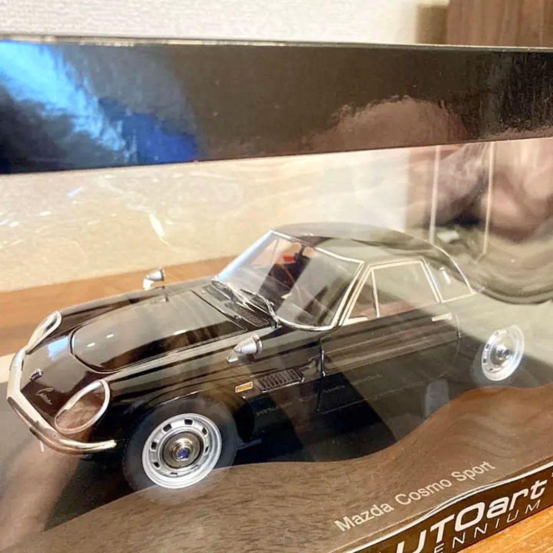 【ミニカー 美品】1/18 オートアート マツダ コスモ スポーツ ミニカー検証】18分の1の宇宙を見る…オートアート / マツダ