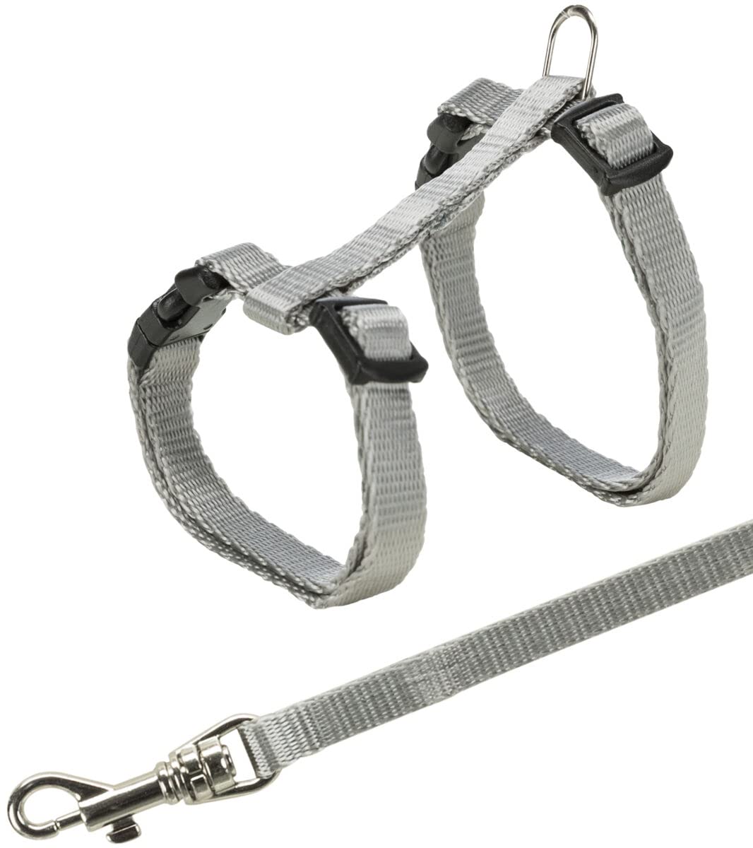 Trixie: - Cat Harness with Leash | Comes with Snap Buckles which Makes it Easier to Use | Strong D-Ring Keeps The Harness and Leash in Place | Assorted Colours - 22–42 cm/10 mm, 1.25 m (B09PHB2RC5) Amazon Price History, Amazon Price Tracker