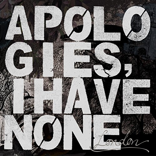 Apologies, i have none