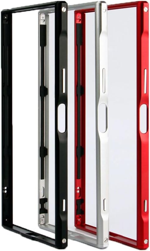 Sony Xperia XZ Premium Case , Aluminum Alloy Protective Bumper Frame for Xperia XZ Premium 5.5'' , CNC Aircraft Metal Bumper (Red)