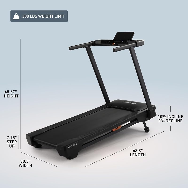 NordicTrack T Series 5 Starter Treadmill for Real Results image 6
