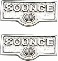 Vista 78 de Placa de interruptor de suministro para renovadores, placa de pared con acabado de latón "UPSTAIRS