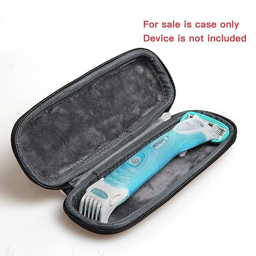 Miniatura 7 de Hermitshell Funda protectora de viaje de EVA dura que lleva color rosa, se adapta a Schick Hydro Silk TrimStyle Hidratante Razor Mujeres Bikini