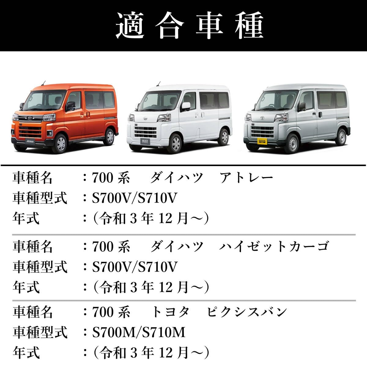 Amazon | 700系 アトレー ハイゼットカーゴ ピクシスバン リアバンパー 