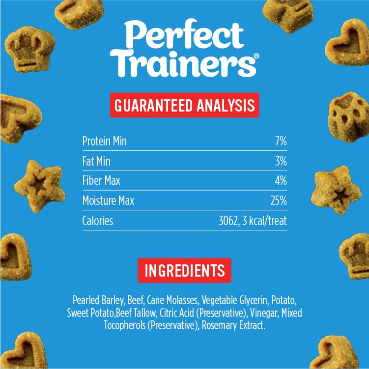 Blue Dog Bakery Perfect Trainers, Mini Dog Training Treats, Soft & Chewy, Made w/USA Beef, Healthy Treats, All Natural, Extra Small, 6 oz (Pack of 1) - image 8