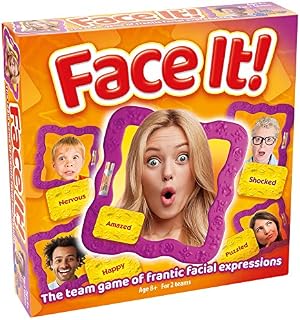 Drumond Park Face It | The Family Game of Guessing Expressions! Family Board Games For Kids | Party Games Suitable for Adults and Children Aged 8 9 10 11 12+ Years