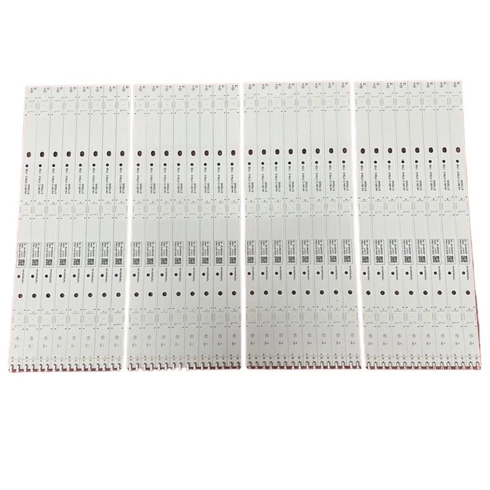 Tira de LED para iluminación de fondo compatible con Panasonic TX-65EX600B pack de 32 unidades