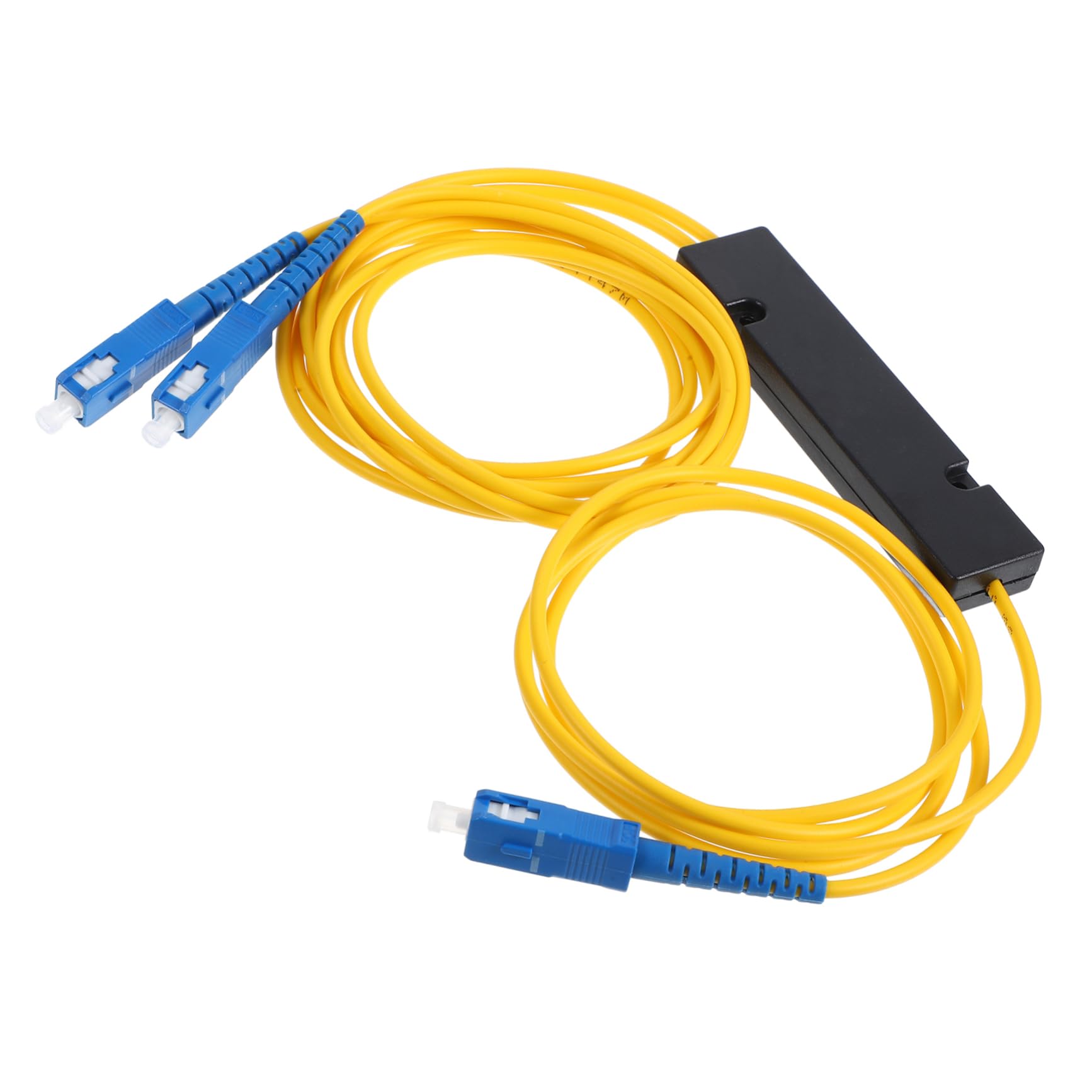CIYODO Convenient Singlemode Fiber Optical Splitter Protective Cover Fused Fiber Splitter for Home Theater and Compatible Various Devices