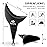 Sunany Female Urinal, Female Urinal with Silicone Funnel, Portable for Standing Female, Reusable Urinal for Female Toilet, Women\'s Urinal is The Perfect Companion for Indoor Use (Black)