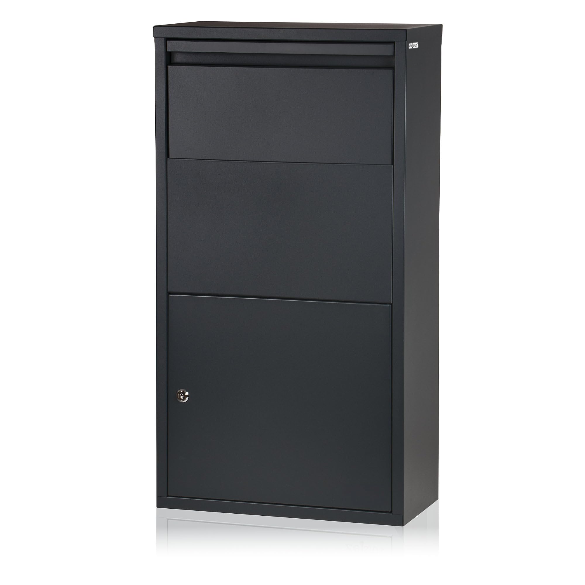 Zelsius Briefkasten mit Paketfach Merkur (RAL7016 Anthrazit)
