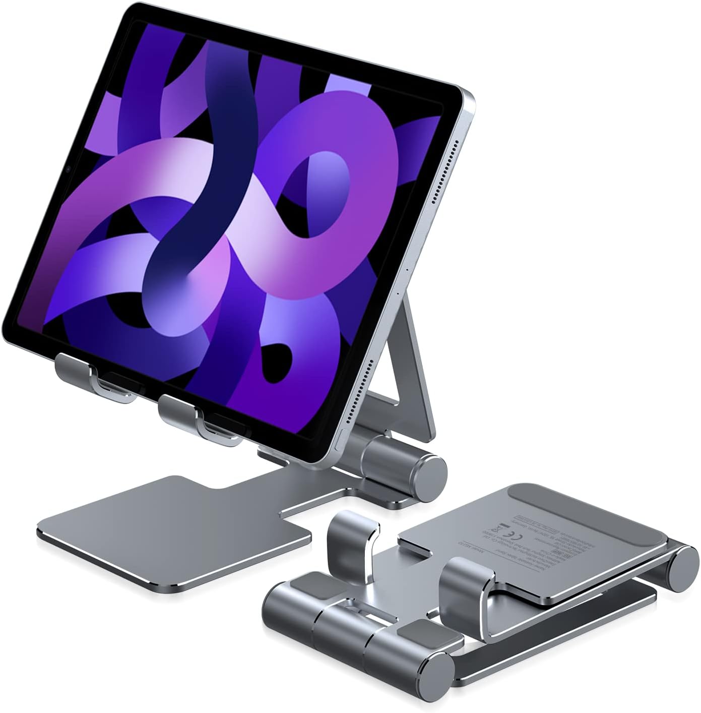 Tablet Stand, Anozer Adjustable & Foldable Aluminium