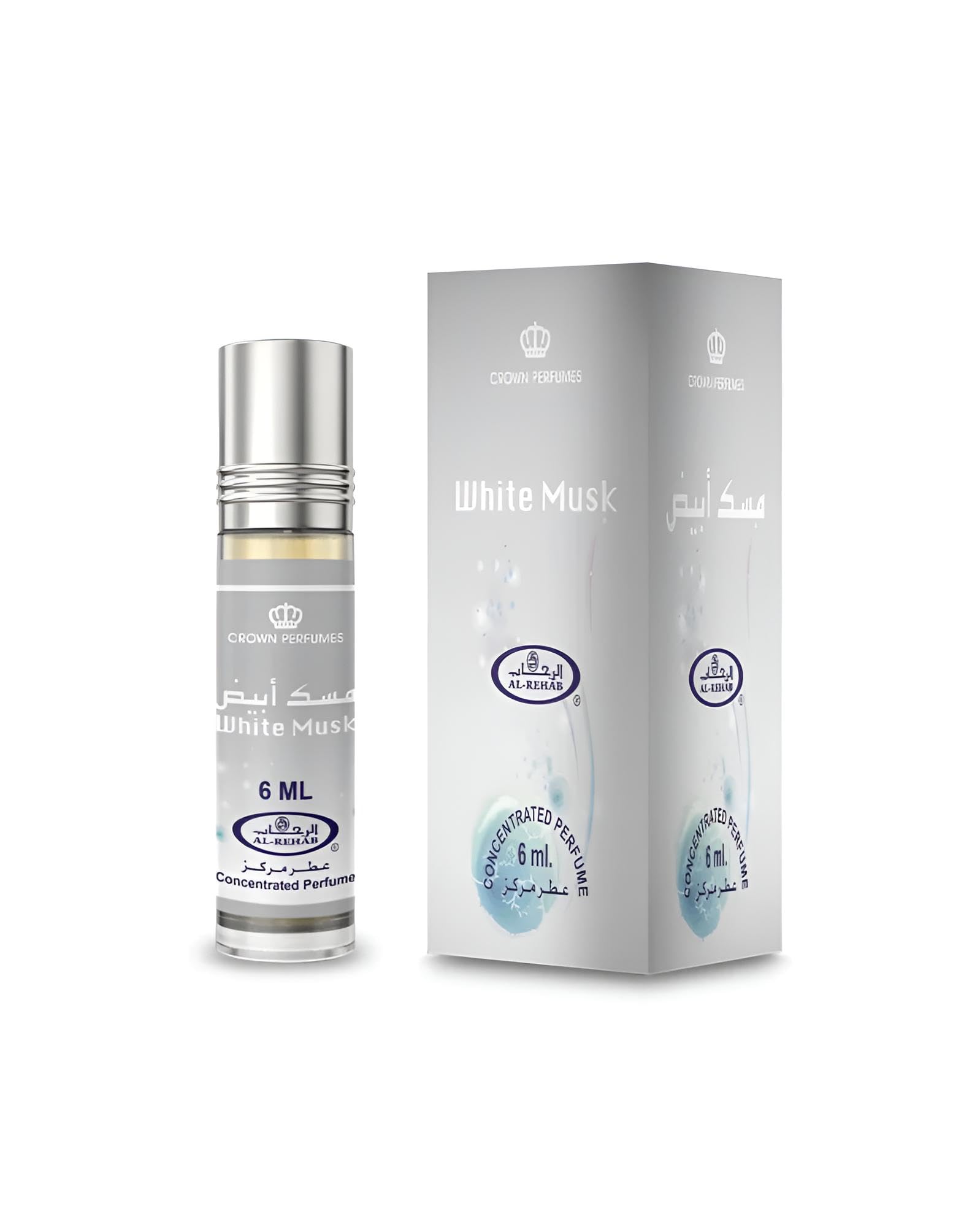 Almizcle Blanco Halal SIN ALCOHOL 6ML SUPERVENTAS Aceite Esencial Aceite de perfume - Calidad Óptima Fragancia Prime