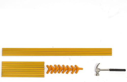 Miniatura 5 de DouSeiAi 10 piezas de soporte de flores de boda de metal para mesas, florero de plantas de flores, jarrón de suelo alto, columna geométrica de